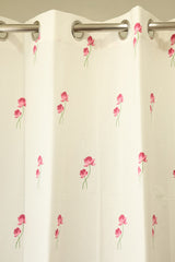 Curtains - Opaque floral curtains