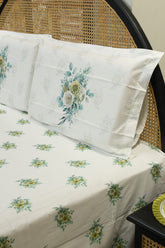 Bedsheets - King premium soft cotton bedsheet Digital Print DD VATIKA