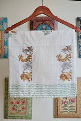 Kids Handblock waffle towel