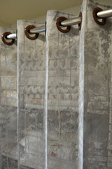 Curtains -Embroidered Sheer curtains