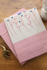 Elegant Floral Embroidery King Bedsheet Set Caspian