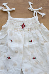 Kids smocked dress 0-3 month