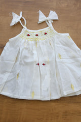 Kids smocked dress 0-3 month