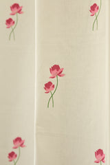 Curtains - Opaque floral curtains