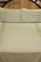 Elegant Embroidery Queen Bedsheet Set MEQ