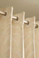 Curtains - Premium embroidery opaque curtains Naturalia Prebooking