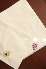 Bedsheets - single size premium machine embroidery bedsheets MES