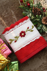 Towels Embroidery Turkey towels Xmas edition