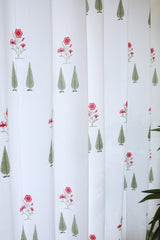 Curtains - Handblock printed curtains
