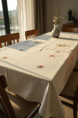 Table cloths - 8 Seater Embroidery