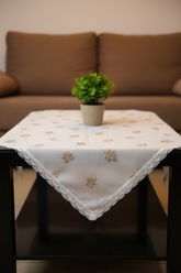 Teapoy Table Cloth (embroidery)