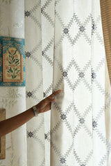 Premium Embroidery Opaque Curtains - Charlotte