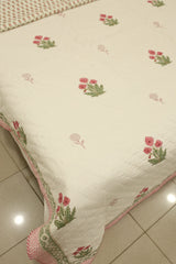 Premium Cotton handblock Print Double Quilt