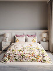 Bedsheets - Queen premium soft cotton bedsheet Digital print