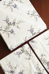 Vintana King Size Soft Cotton Flannel Bedsheet Set