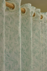 Curtain-Self printed semi transparent