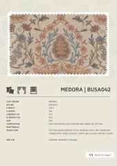 Fabric only-Premium embroidered curtains fabric only(Blinds, Curtains, Cushion covers)