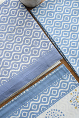 Bedsheets - King handblock veg print bedsheets