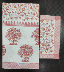 Bedsheets:Super king Handblock bedsheets