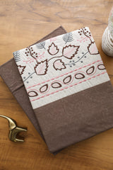Elegant Floral Embroidery King Bedsheet Set Caspian