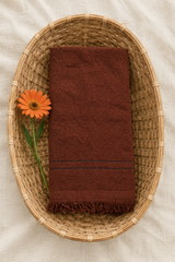 Bath towel(thorthu) 18*28 inches(brown)