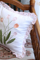 Cushion covers - Embroidery Tulip Petal