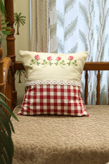Cushion covers - 16*16 inches cross stitch embroidery