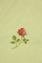 Table cloth - 6 seater cross stitch embroidery