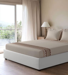 Bedsheets - King Premium machine embroidery bedsheets Sansaar : Saembro