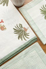 Bedsheets - Handblock queen rajwada print bedsheets