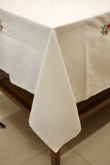 Table cloths-6 Seater cross stitch embroidered