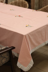 Onam Embroidery table cloth -6 seater