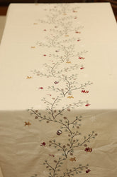 Table cloth - 6 seater embroidery and printed
