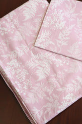 King Size Soft Cotton Botanical Floral Bedsheet Set satin glory