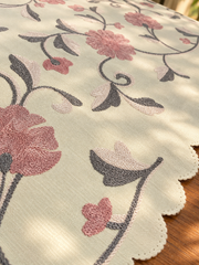 Chair / Sofa back - Embroidery floral