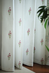 Curtains - Pink Meadow curtains