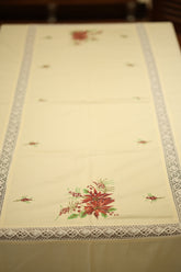 Table cloths - 8 seater cross stitch embroidery