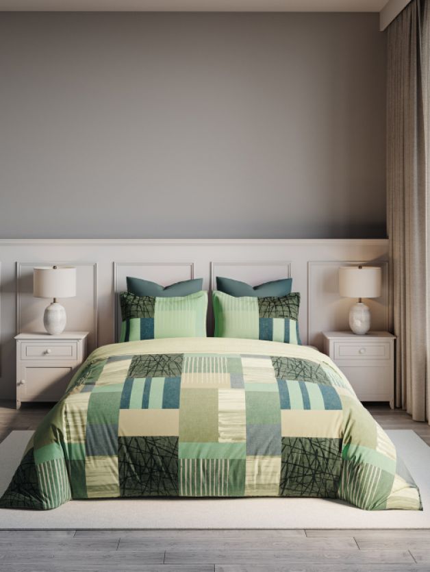 Bedsheets - Queen premium soft cotton bedsheet Digital print DD