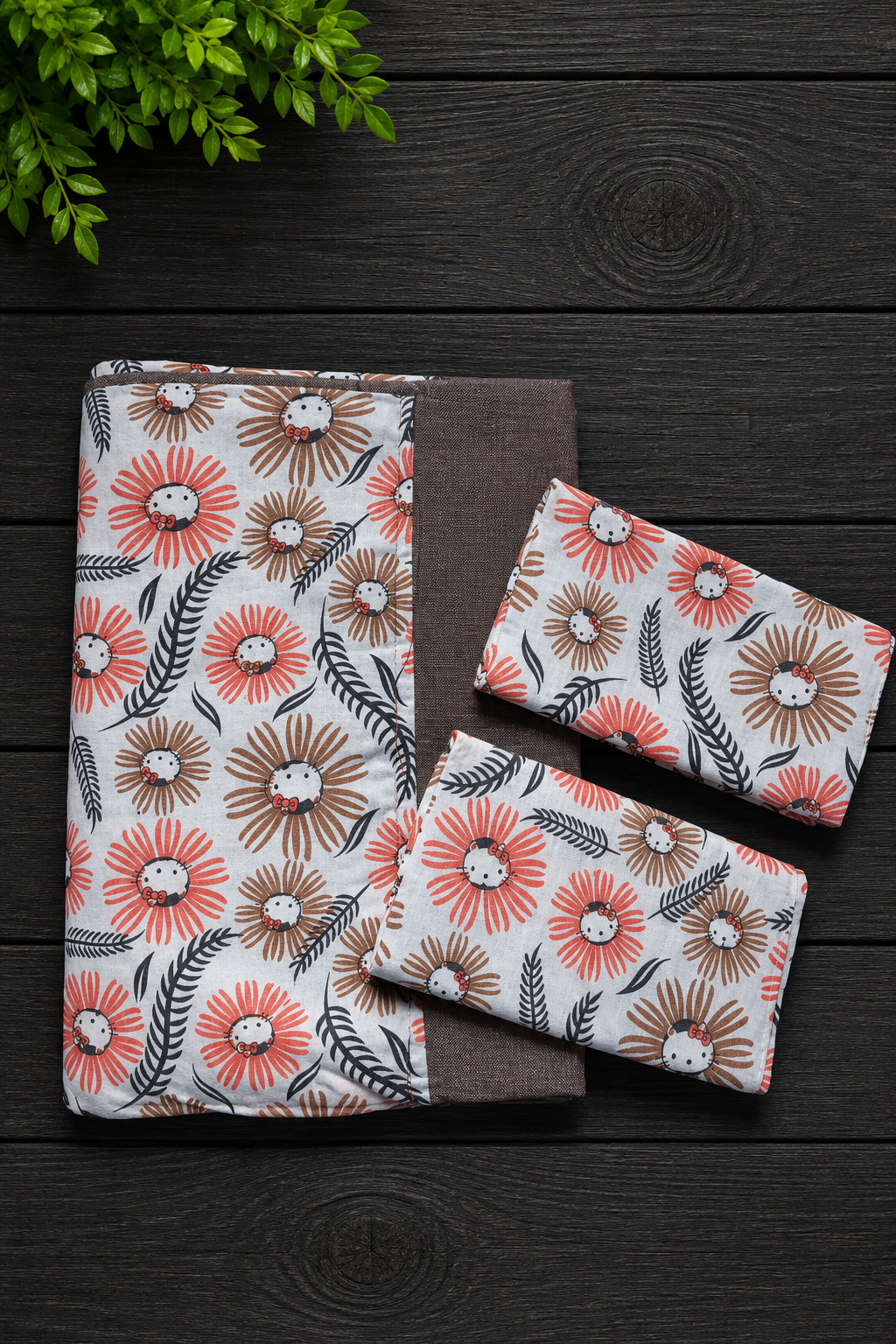 Bedsheets - King daily use border bedsheets