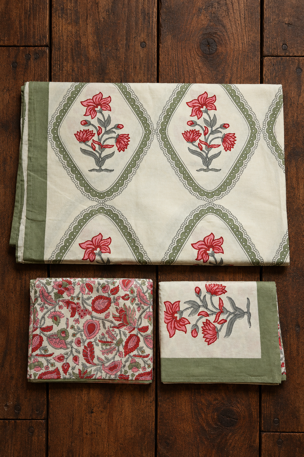 Bedsheets - Queen handblock printed bedsheets