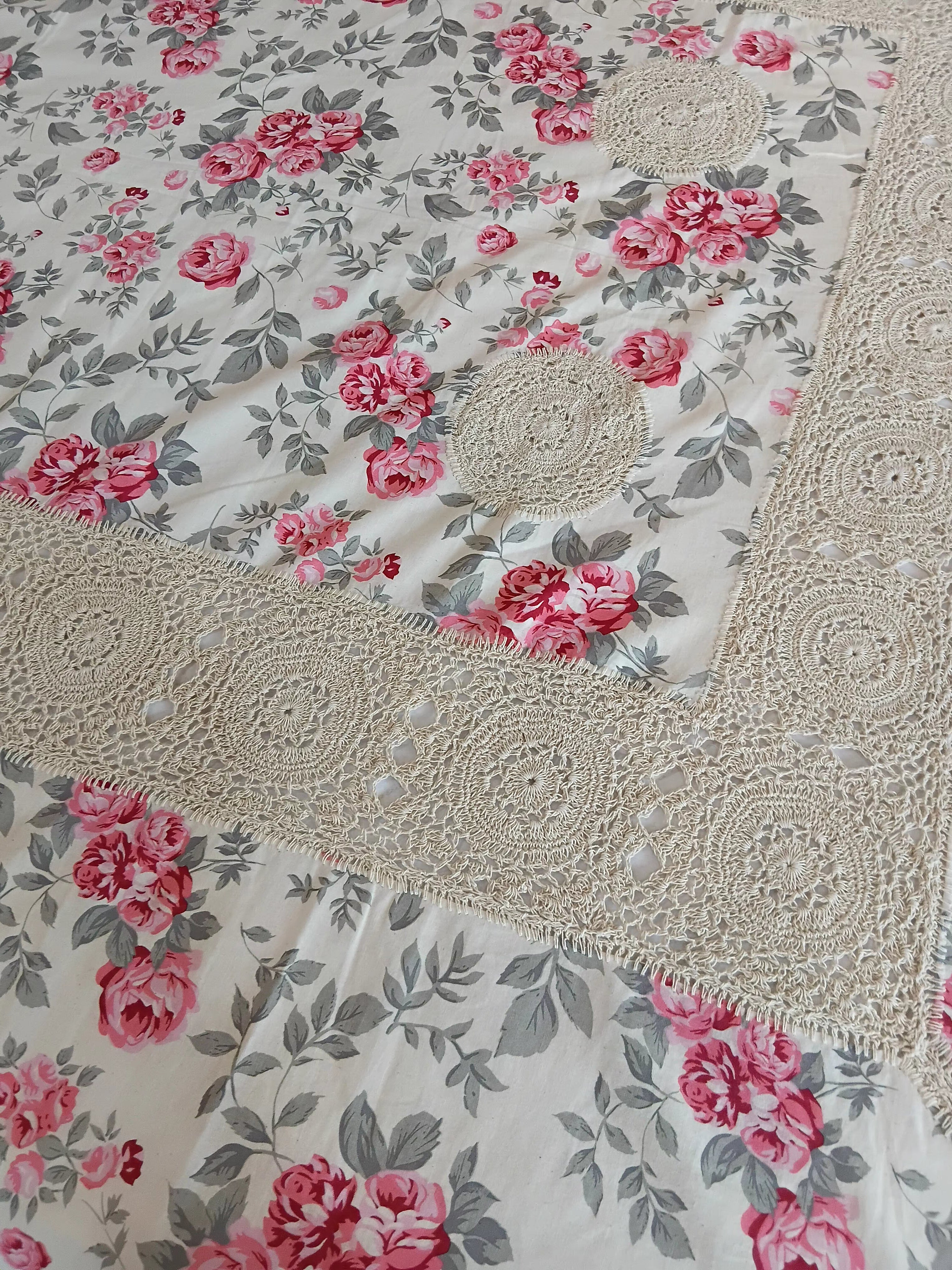 Table cloths - 6 seater crochet