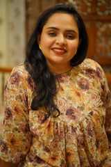 Floral Hackoba Dress