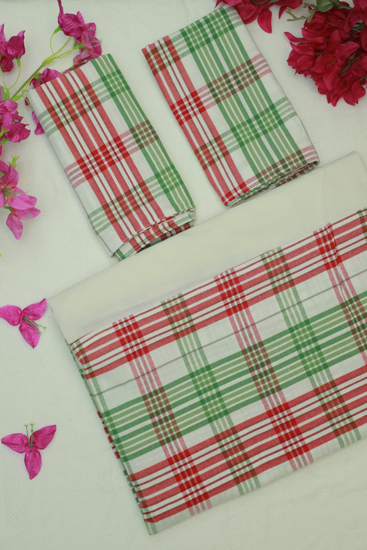 Bedsheets-Queen daily use border bedsheets