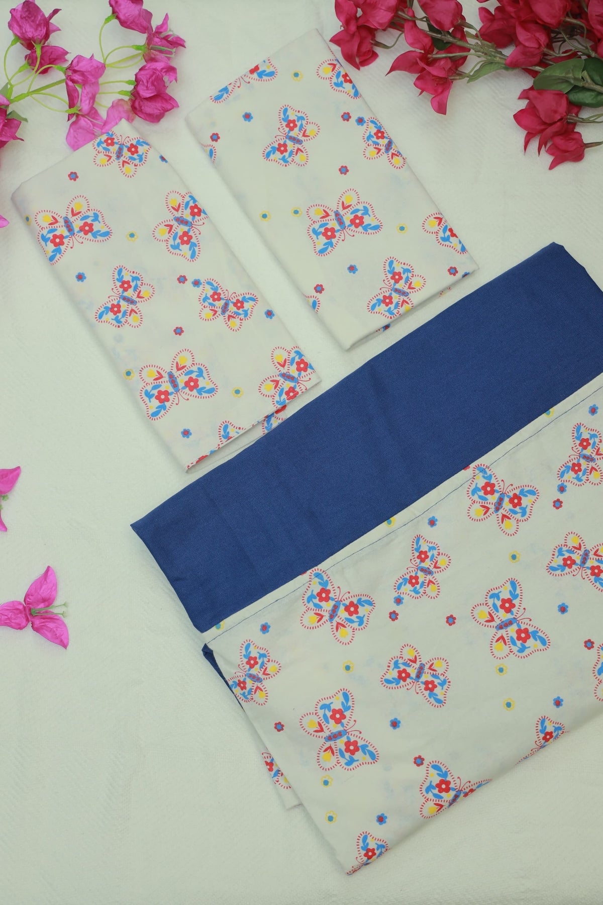 Bedsheets-Queen daily use border bedsheets xmas