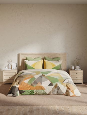 Bedsheets - Queen premium soft cotton bedsheet Digital print DD