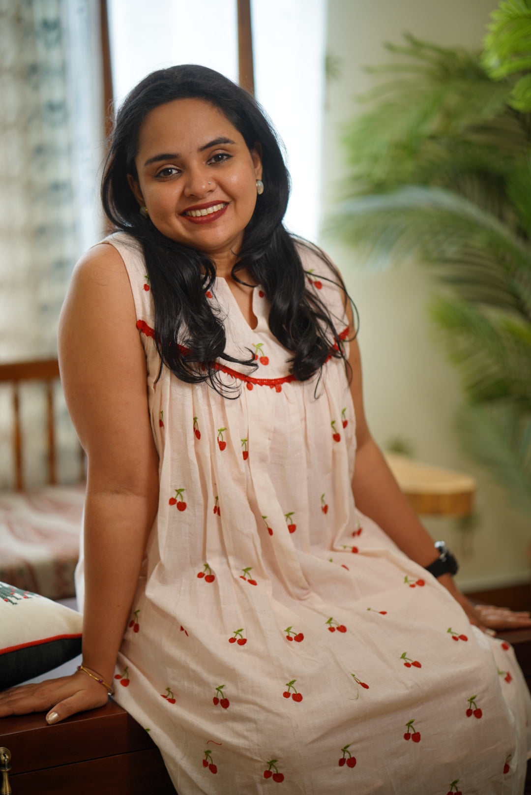 Powder Pink Dress : Cherry's and  berry's