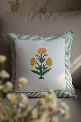 Cushion Cover | Handblock Cushion Cover 16*16 inches
