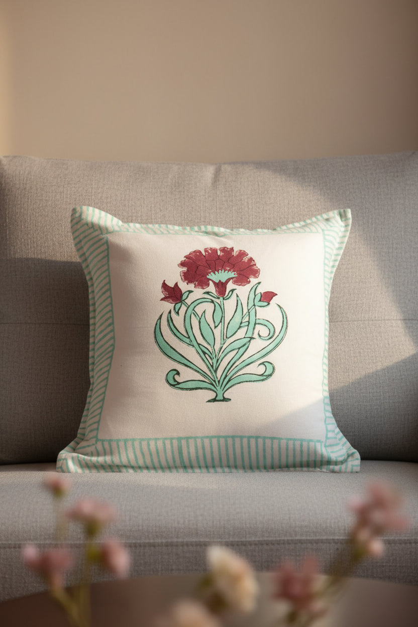 Cushion Cover | Handblock Cushion Covers 16*16 inches
