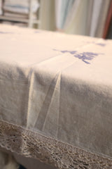Table Cloth 4 Seater | Embroidery