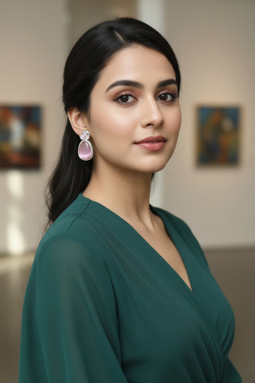 Oxidised earrings